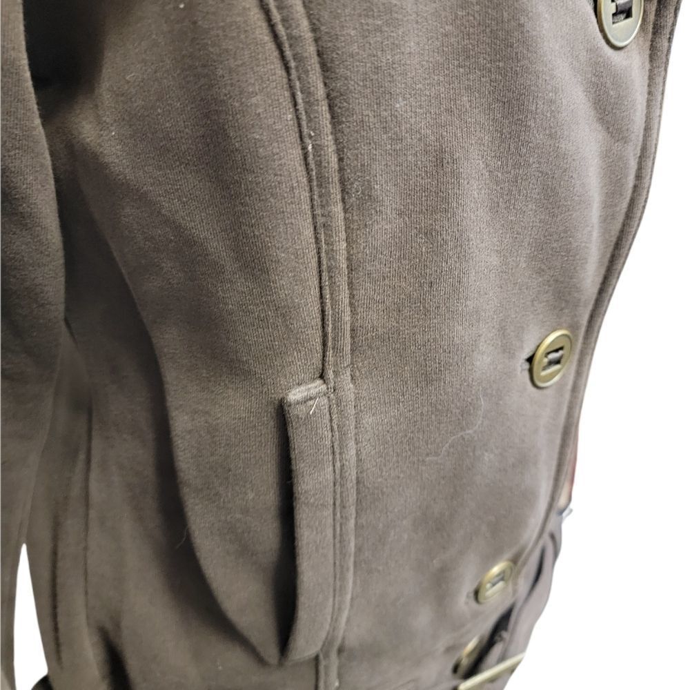 Puma Brown Button Down Collared Jacket M - image 5